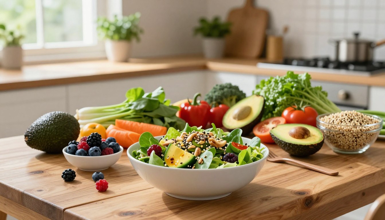 Clean eating plant-based diet