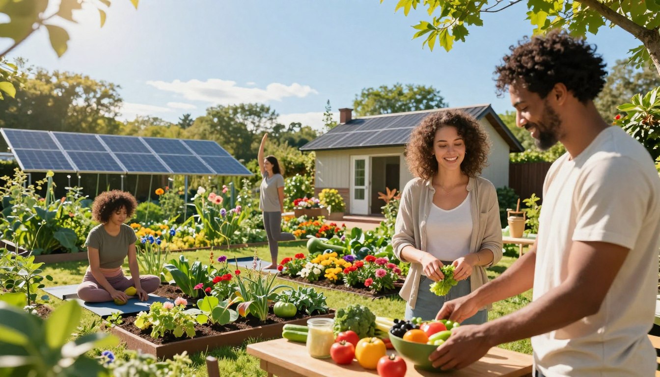 Eco-friendly lifestyle for vitality