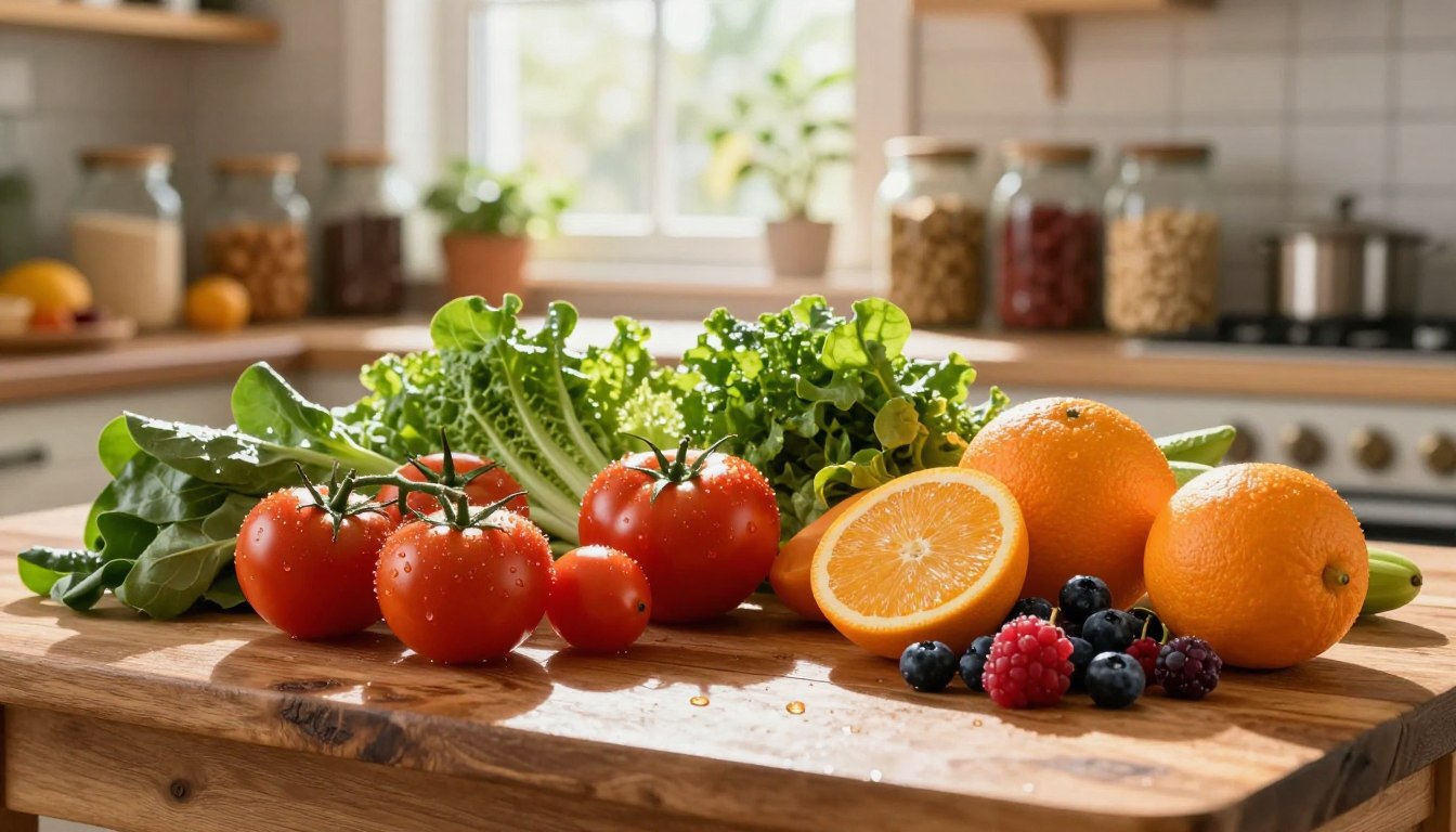 Natural and unprocessed food choices